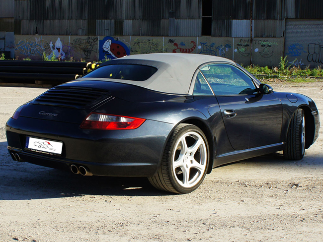 Profile: Porsche 911 996/997 Cabriolet with the CURRUS® SPEEDSTER-STYLE convertible top